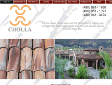 Tablet Screenshot of chollatilellc.com